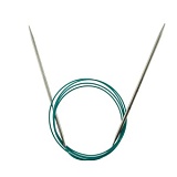 Спицы круговые "Mindful" 3,25мм/120см, нержавеющая сталь, серебристый, KnitPro, 36136