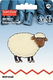 Термоаппликация "Овечка" 45*60мм, большая 925242