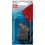 Иглы ручные, набор д/шитья, штопки, с нитевдевателем, 29шт в  блистере 128153