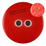 Пуговица двухсторонняя, размер 23мм, пластик, Dill, 342813/23-12