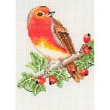 Купить недорого   Набор для вышивания Anchor "Red Robin" 23*16см, MEZ Венгрия, AK125  в интернет магазине Фэмили хобби