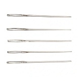 Иглы для вышивки со скругленным острием № 24 (37*0,8мм), сталь, Prym, 124172