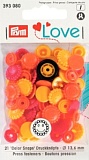 Серия "Prym Love" - Кнопки "Color Snaps", цветок 13,6мм, Prym, 393080