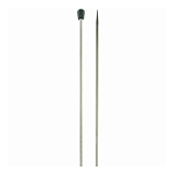 Спицы прямые "Mindful" 2мм/35см, нержавеющая сталь, серебристый, 2шт в упаковке, KnitPro, 36231