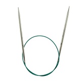 Спицы круговые "Mindful" 4,5мм/60см, нержавеющая сталь, серебристый, KnitPro, 36080