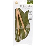 Спицы круговые "Knina Swivel" 8мм/60см, бамбук, натуральный, Tulip, KS-600800
