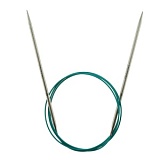 Спицы круговые "Mindful" 3,25мм/100см, нержавеющая сталь, серебристый, KnitPro, 36116