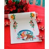 Купить недорого   Набор для вышивания Anchor: салфетка-дорожка "Deer Suppers" 40*100см, MEZ Венгрия, 9240000-03505  в интернет магазине Фэмили хобби