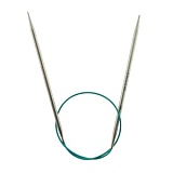 Спицы круговые укороченные "Mindful" 3,25мм/40см, нержавеющая сталь, серебристый, KnitPro, 36056