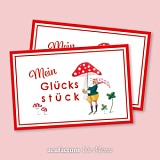 Заплатка "Счастливчик" 40*60мм, 100% полиэстер, Acufactum, 35403