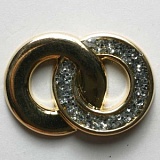 Пуговица, размер 20мм, металл, Dill, 360185/20-20