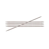 Спицы чулочные "Nova" 2,75мм/10см, латунь с гальваническим покрытием, серебристый, KnitPro, 10128