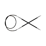 Спицы круговые "Karbonz" 2,5мм/80см, KnitPro, 41182