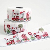 Купить недорого   Тесьма декоративная "Поезд", ширина 50мм, Acufactum Ute Menze,  в интернет магазине Фэмили хоби