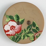 Пуговица, размер 28мм, пластик, Dill, 370656/28-12