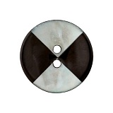 Пуговица с 2 отверстиями, размер 23мм, перламутр, Union Knopf by Prym, U0453838023008001-10