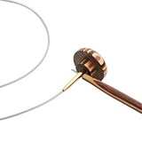 Тросик для съемных спиц Lantern Moon, длина 125(150)см-2шт, заглушки 2шт, ключик,KnitPro, 350616