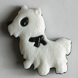 Пуговица, размер 22мм, пластик, Dill, 250885/22-30