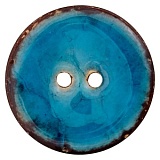 Пуговица с 2 отверстиями, размер 23мм, кокосовый орех, Union Knopf by Prym, U0048611023007001-10