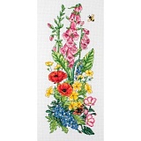 Купить недорого   Набор для вышивания Anchor "Garden Floral" 32*14см, MEZ Венгрия, PCE971  в интернет магазине Фэмили хобби