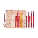 Набор крючков для вязания "ETIMO Red", Tulip, TED-001e