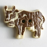 Пуговица, размер 35мм, пластик, Dill, 350359/35-12