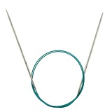 Спицы круговые "Mindful" 2,75мм/80см, нержавеющая сталь, серебристый, KnitPro, 36094