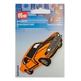 Термоаппликация "Олдтаймер" 40*80мм, 100% полиэстер, желтый, Prym, 924352