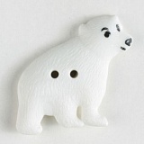 Пуговица, размер 32мм, пластик, Dill, 370327/32-16