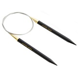 Спицы круговые "Lantern Moon" 3,75мм/80см, эбеновое дерево, KnitPro, 350084