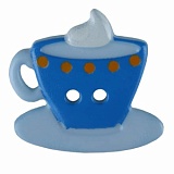 Пуговица, размер 20мм, пластик, Dill, 311077/20-12