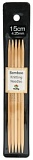 Спицы чулочные "Bamboo" 4,25мм/15см, Tulip, KND060425
