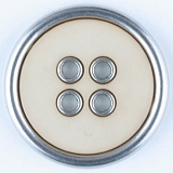 Пуговица, размер 20мм, металл, Dill, 320649/20-12