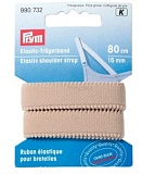 Купить недорого   Эластичная лента-д/бретелек(резинка), 80см, 15мм, беж, 82%палиам, 18%эл, блистер 990732  в интернет магазине Фэмили хоби