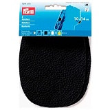 Заплатки пришивные 10*14см, 100% кожа наппа, черный, 2шт в упаковке, Prym, 929270