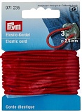 Купить недорого   Эластичный шнур, диаметр 2,5мм (60% эластодиен, 40% полиэстер), красный, 3м в упаковке, Prym, 971235  в интернет магазине Фэмили хоби