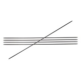 Спицы чулочные "Karbonz" 1мм/20см, KnitPro, 41120