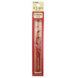 Крючок для вязания с ручкой "ETIMO Red" 3,75мм, алюминий/пластик, красный, Tulip, TED-065e