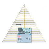 Серия "Omnigrid" - Линейка для пэчворка треугольник 60°, сторона 8 дюйм, пластик, Prym, 611658