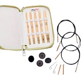 Набор спиц съемных " Bamboo" для начинающих, длина 13см, 5 размеров, KnitPro, 22552