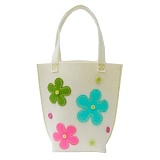 Набор для шитья из фетра "Сумочка. Цветы на белом", Kleiber, 931-02