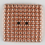 Пуговица, размер 34мм, металл, Dill, 380328/34-12