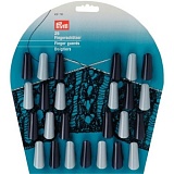 Наперсток для защиты пальцев при вязании, пластик, 25шт в упаковке, Prym, 431710