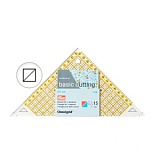 Серия "Omnigrid" - Проворный треугольник 45° для 1/2квадрата до 15см, размер 225*125мм, Prym, 611314