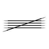 Спицы чулочные "Karbonz" 5мм/20см, KnitPro, 41134