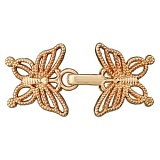 Застежка декоративная для одежды, размер 40мм, металл, Union Knopf by Prym, U0501037040008401-10