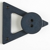 Пуговица, размер 70мм, пластик, Dill, 470063/70-6