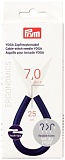 Спицы «Йога» для вывязывания кос "Ergonomics" 7мм/25см, Prym, 191113