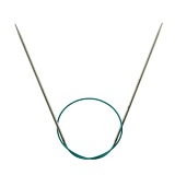 Спицы круговые укороченные "Mindful" 2,25мм/40см, нержавеющая сталь, серебристый, KnitPro, 36052