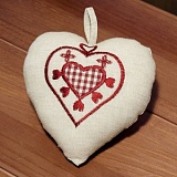 Подушка "Сердце" 16*16см, Schaefer, 07313-514